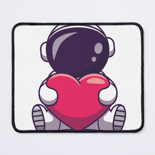 Item preview, Astronaut Holding a Heart designed and sold by dhdesigns2021.