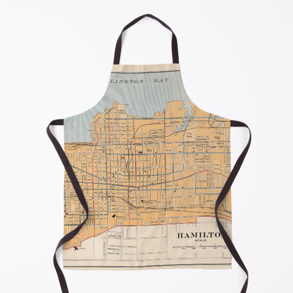Item preview, 1915 Vintage Map of Hamilton, Ontario designed and sold by Gin Neko.