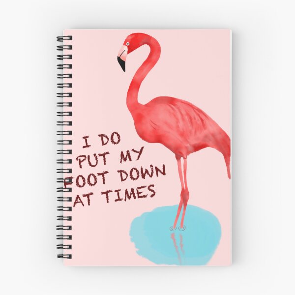 Item preview, Foot down flamingo! designed and sold by Rtsartmania.