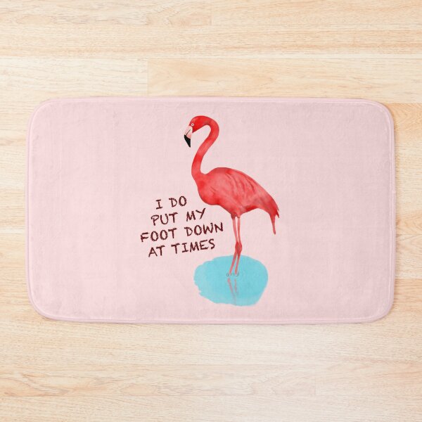 Item preview, Foot down flamingo! designed and sold by Rtsartmania.
