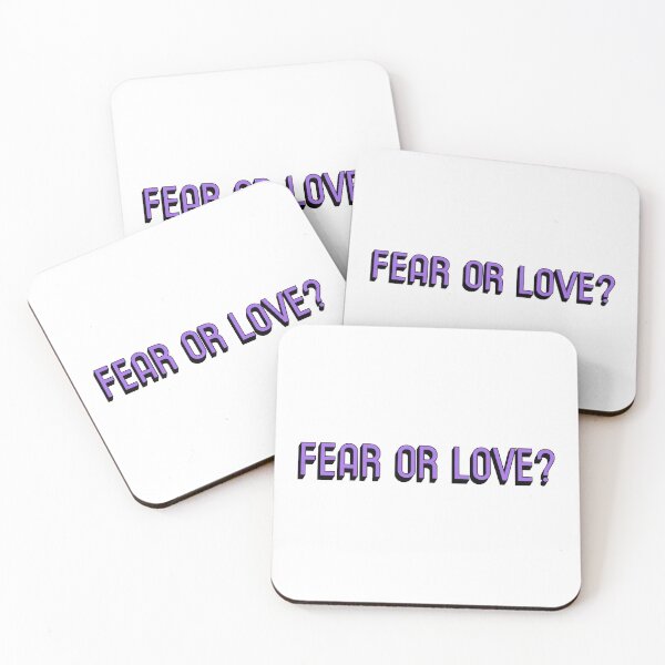 Item preview, Fear or love tick tick boom lyrics  designed and sold by molscott.