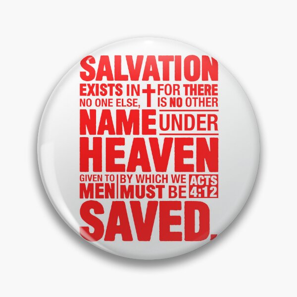 Item preview, Acts 4:12 Salvation designed and sold by plushism.