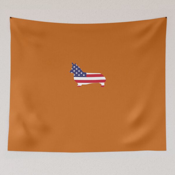 Item preview,  Dog Welsh Corgi American Flag designed and sold by AlwaysAwesome.