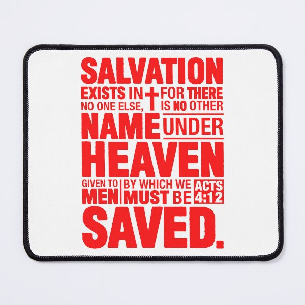 Item preview, Acts 4:12 Salvation designed and sold by plushism.