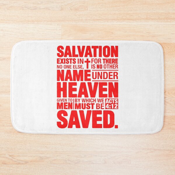 Item preview, Acts 4:12 Salvation designed and sold by plushism.