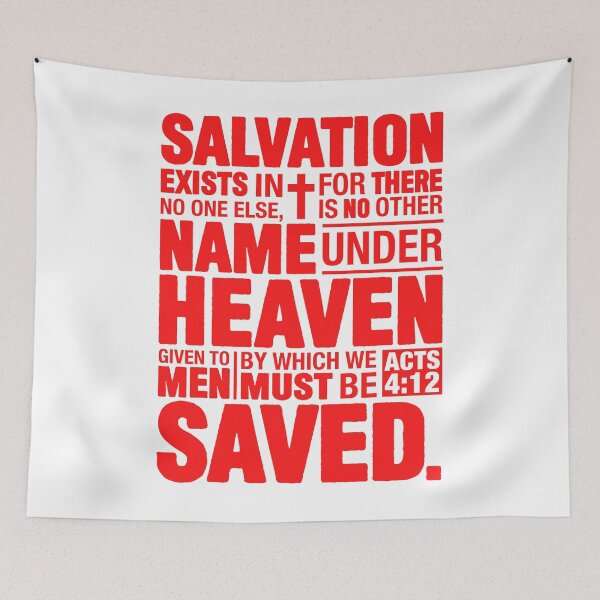 Item preview, Acts 4:12 Salvation designed and sold by plushism.