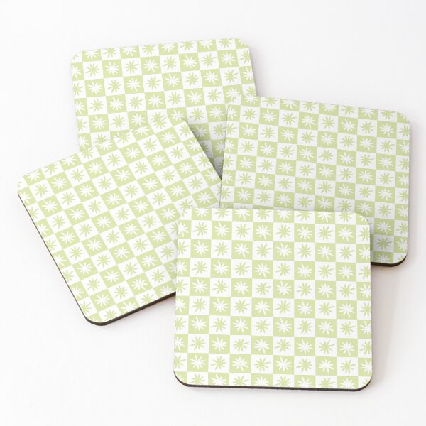 Item preview, Copy of Lisa Says Gah Inspired Checkered Flower Trendy Sage Green designed and sold by shopY2K.