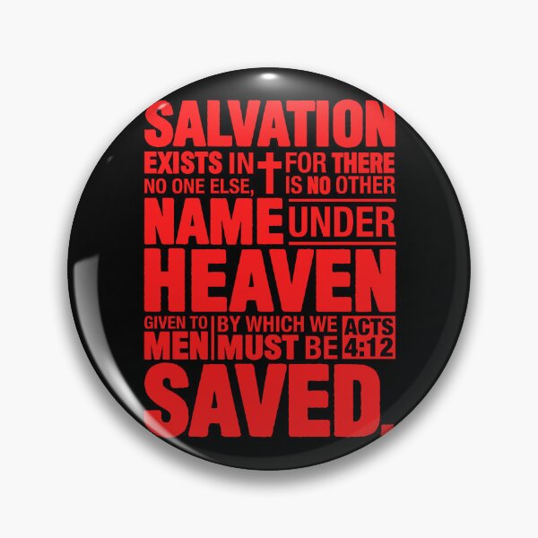 Item preview, Acts 4:12 Salvation designed and sold by plushism.