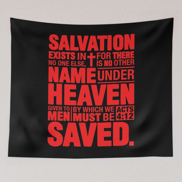 Item preview, Acts 4:12 Salvation designed and sold by plushism.