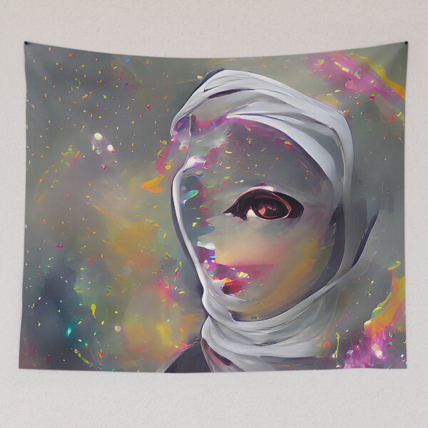 Artikelvorschau, Sternenklarer Hijab entworfen und verkauft von PlacidHinds.