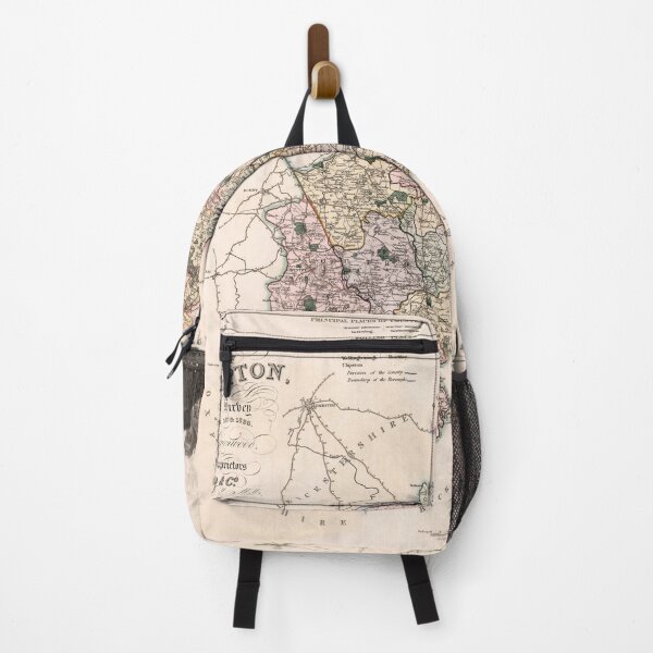 Item preview, 1830 Vintage Map of the county of Northampton, England designed and sold by Gin Neko.