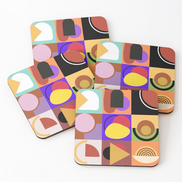Item preview, Fun Geometric Colourful Abstract Pattern - Neo Geo Pattern designed and sold by Reelippy.