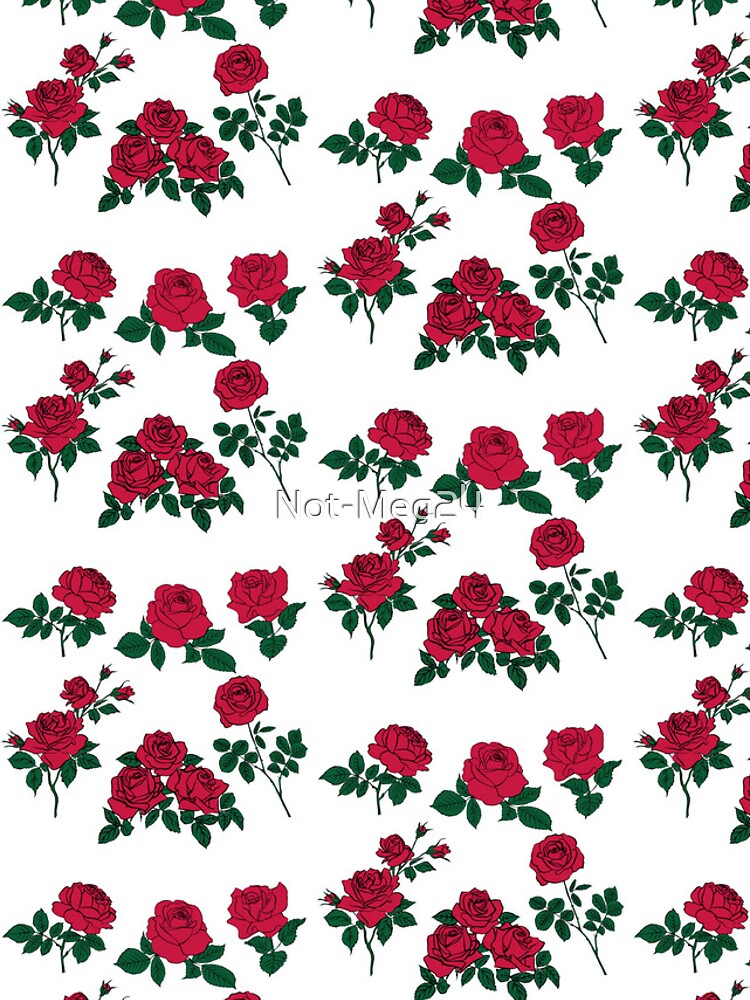 Thumbnail 4 of 4, iPhone Case, Red Roses designed and sold by Not-Meg24.