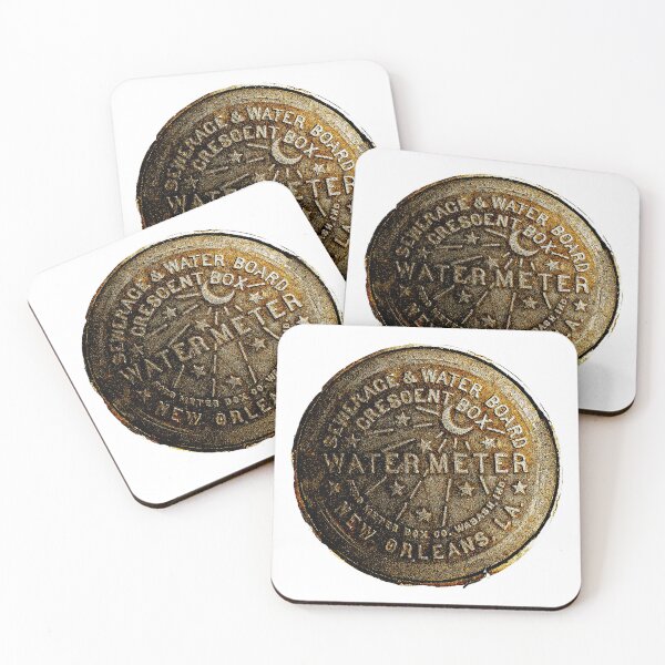 Item preview, New Orleans Water Meter Cover designed and sold by Steve Spencer.