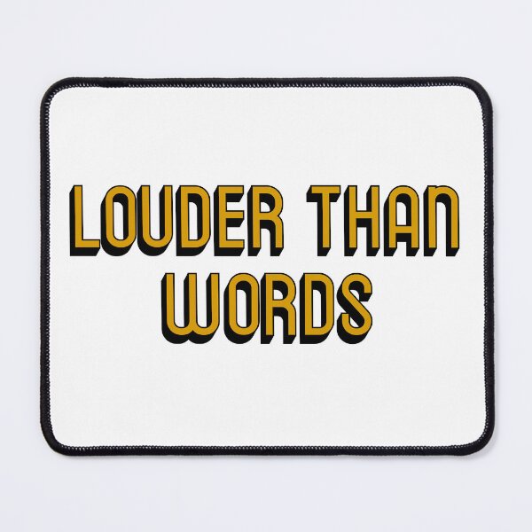 Item preview, louder than words tick tick boom lyrics  designed and sold by molscott.