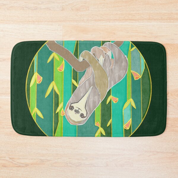 Item preview, Sloth and Vines Stained Glass designed and sold by Casey Wilkinson.