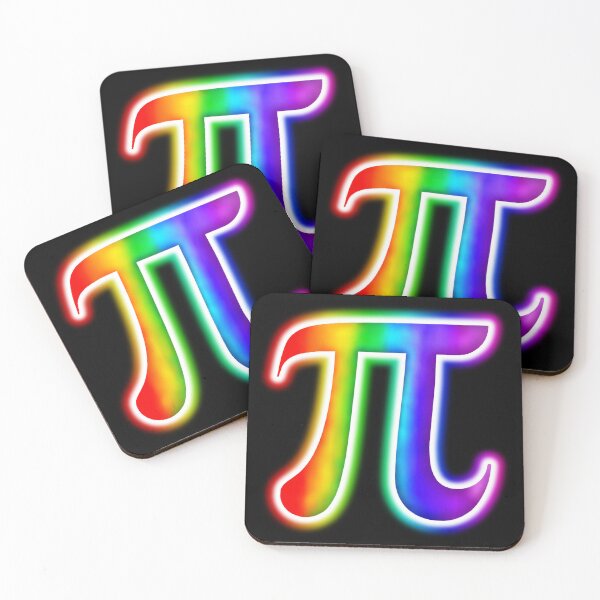 Item preview, Glowing Rainbow Pi Symbol designed and sold by Deborah Camp.