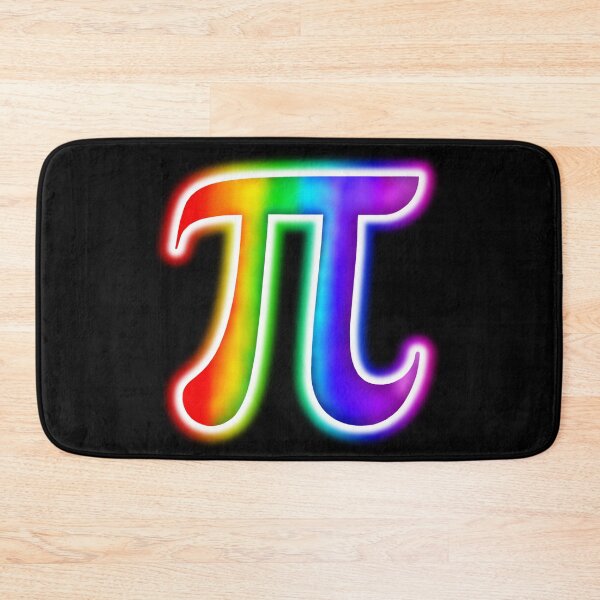 Item preview, Glowing Rainbow Pi Symbol designed and sold by Deborah Camp.