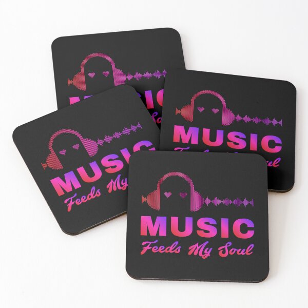 Item preview, Music Feeds My Soul For Music Lovers designed and sold by bouymakesart.
