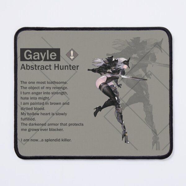 Item preview, Gayle - Abstract Hunter (Nier Reincarnation) designed and sold by VelvetZone.