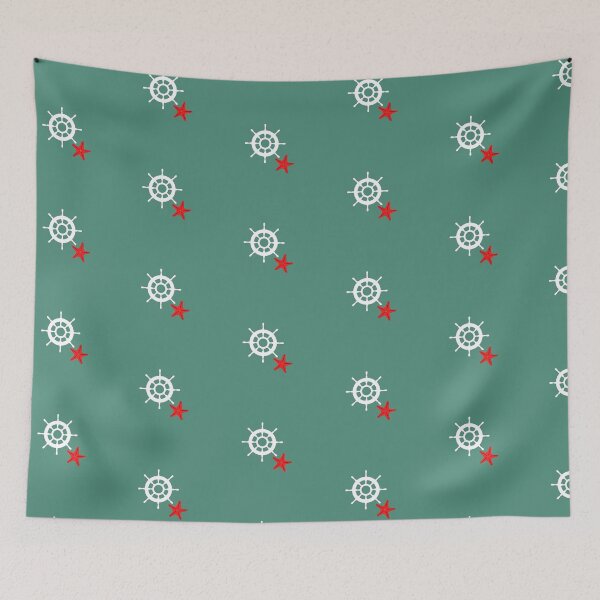 Item preview, Helm and starfish nautical designed and sold by shanesil.