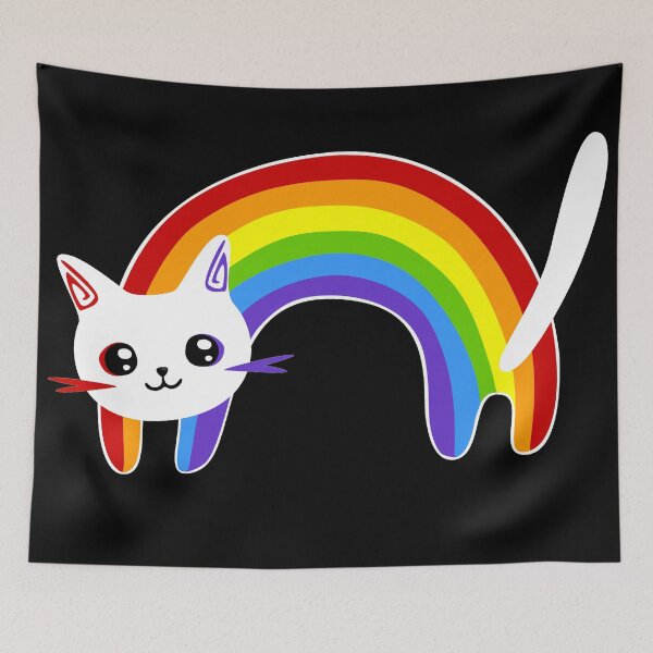 Aperçu de l'œuvre Rainbow Kitten Surprise créée et vendue par thobealtaf.