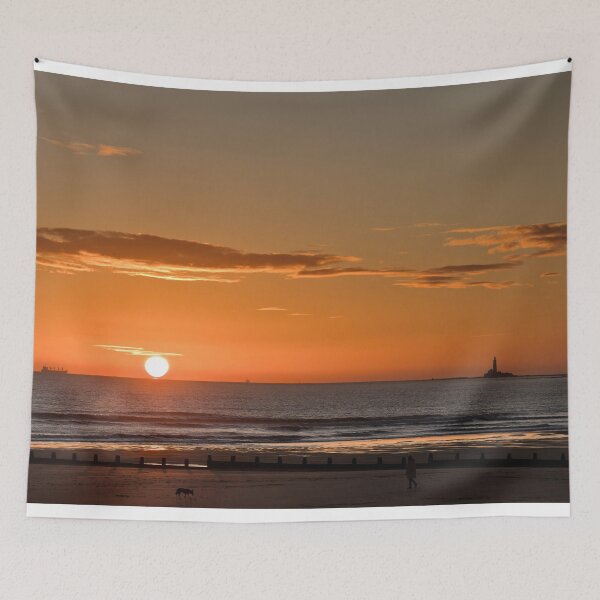 Item preview, Winter sunrise in Northumberland designed and sold by Violaman.