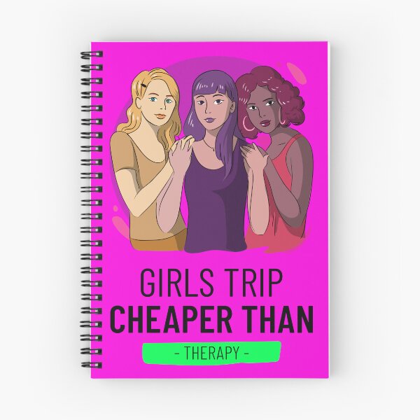 Item preview, GIRLS TRIP CHEAPER THAN THERAPY. GIRLS TRIP T-SHIRT designed and sold by SuccessfulVibes.