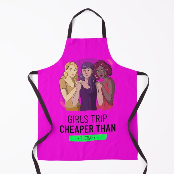 Item preview, GIRLS TRIP CHEAPER THAN THERAPY. GIRLS TRIP T-SHIRT designed and sold by SuccessfulVibes.