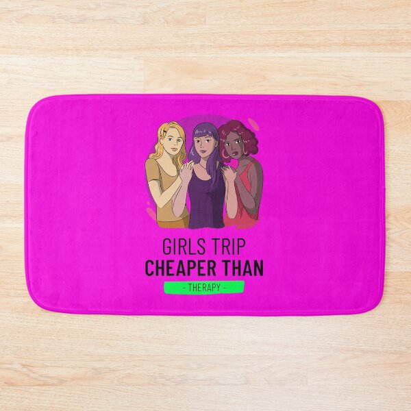 Item preview, GIRLS TRIP CHEAPER THAN THERAPY. GIRLS TRIP T-SHIRT designed and sold by SuccessfulVibes.