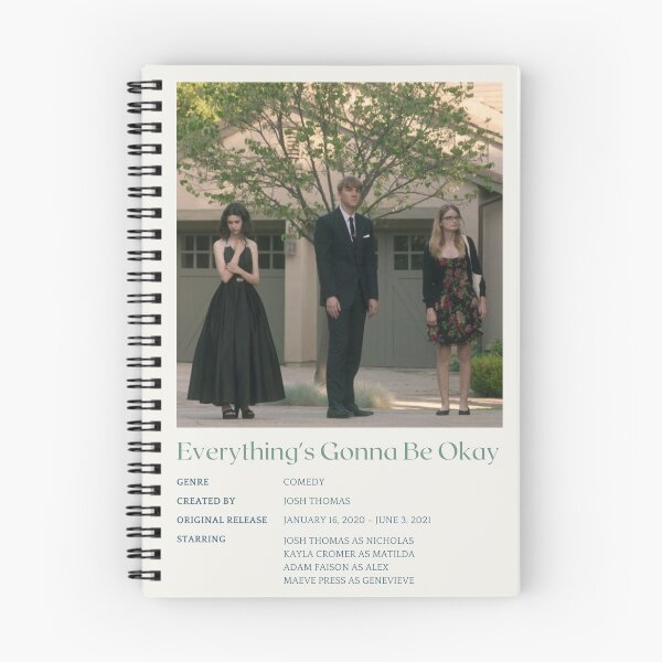 Item preview, minimalist "everything's gonna be okay ii designed and sold by tessismore.