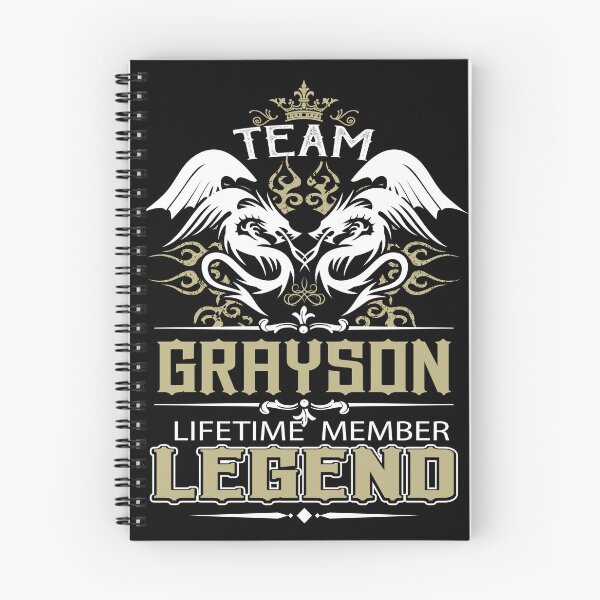 Item preview, Grayson Name T Shirt - Grayson Dragon Lifetime Member Legend Gift Item Tee designed and sold by artiagasonya.