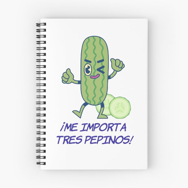 Item preview, Me importa 3 pepinos - I don't care 3 cucumbers - Cucumbers - Cuban humor - Cubano - Cubana - Cuban designed and sold by Ausome  Behavior.