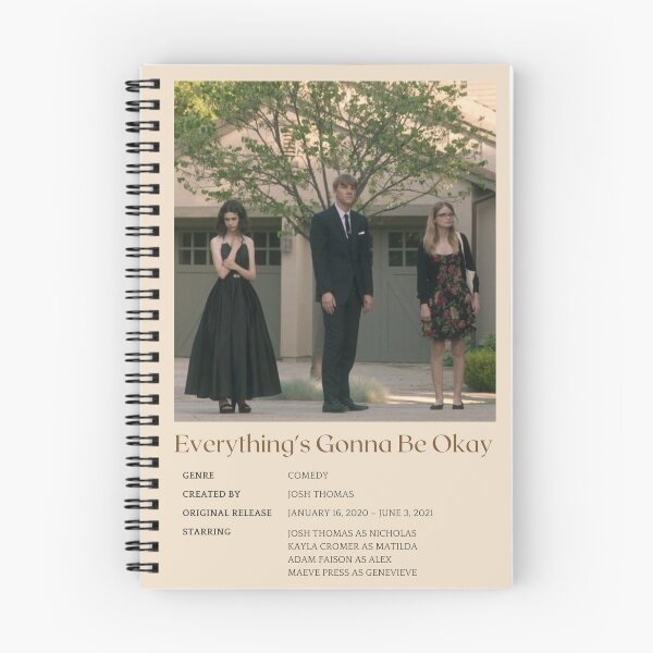 Item preview, minimalist "everything's gonna be okay iii designed and sold by tessismore.