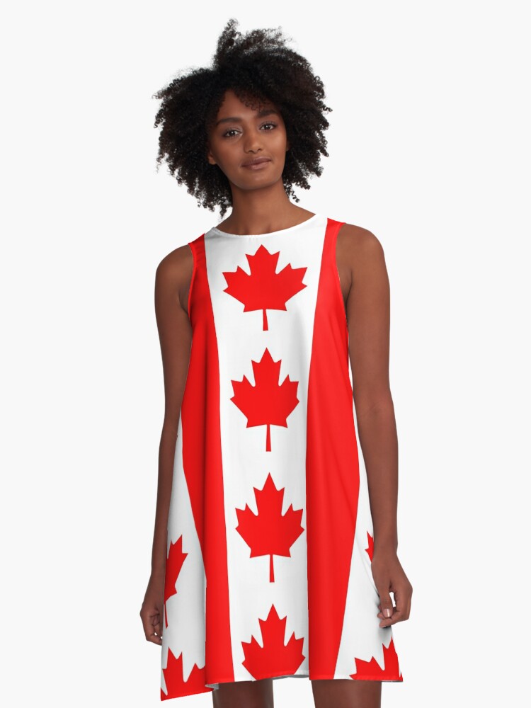 Red Maple Leaf Dresses for Sale