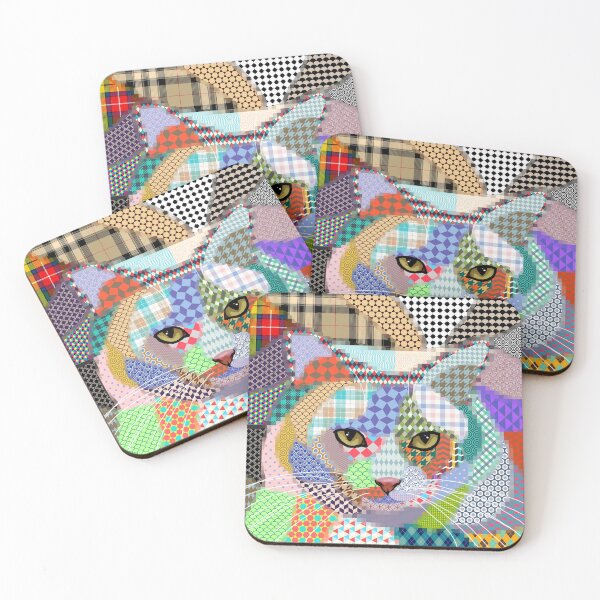 Item preview, Multicolor Cat 678 Patterns designed and sold by artbylucie.