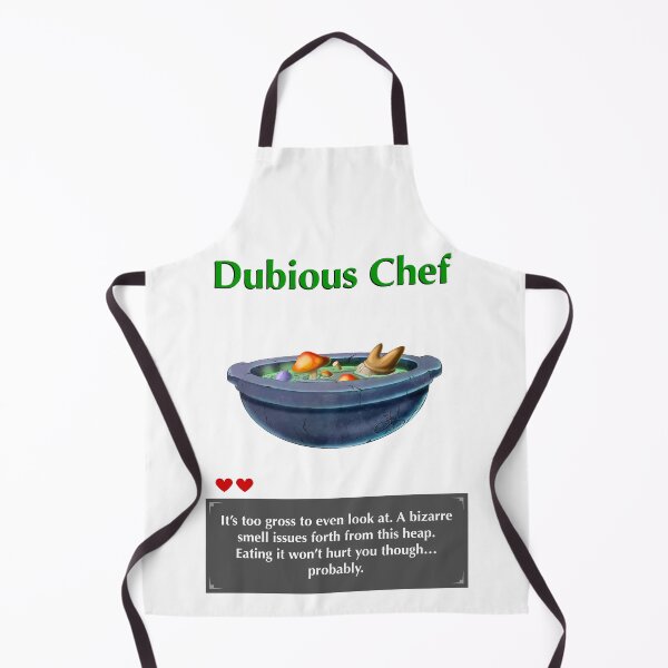 Item preview, Dubious Chef designed and sold by lkthayerart.