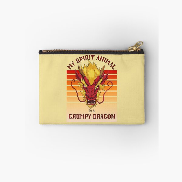 Item preview, My Spirit Animal Is A Grumpy Dragon, Vintage Design designed and sold by RihabPrint.