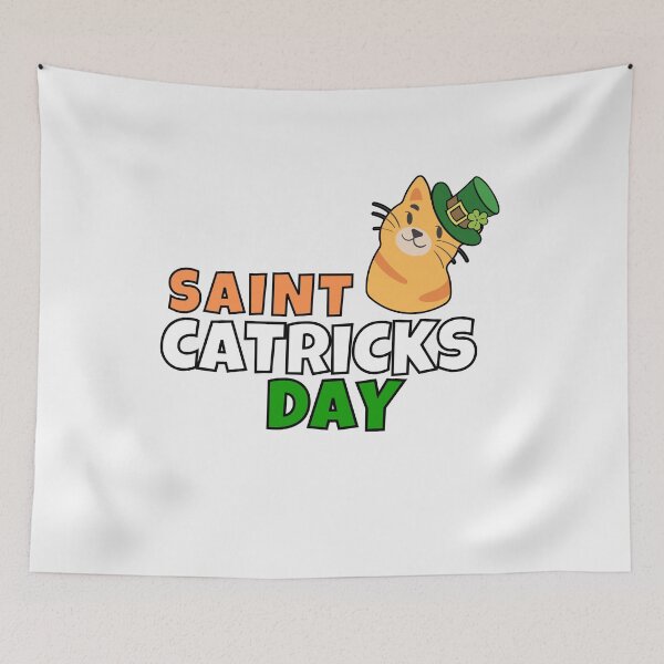 Item preview, St. Catricks Day-St. Paddys Cat-Leprechaun Cat designed and sold by Spiritualish.