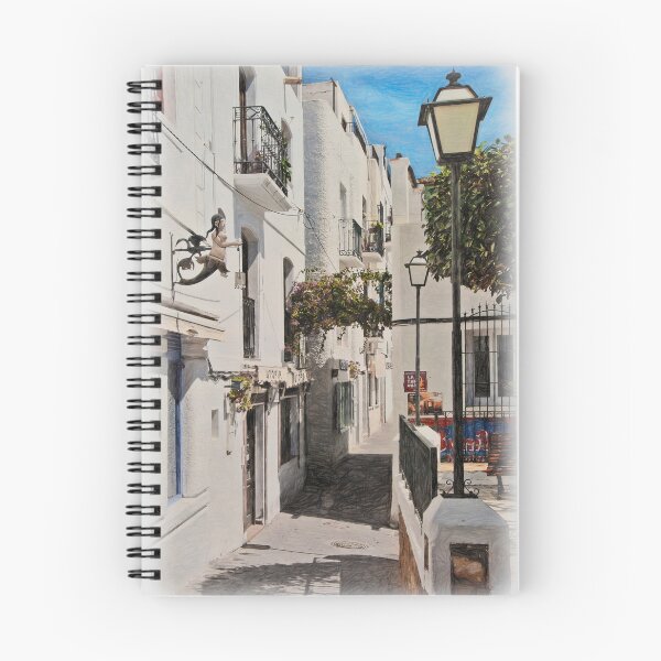 Item preview, A Street in Mojácar Pueblo designed and sold by IanWL.