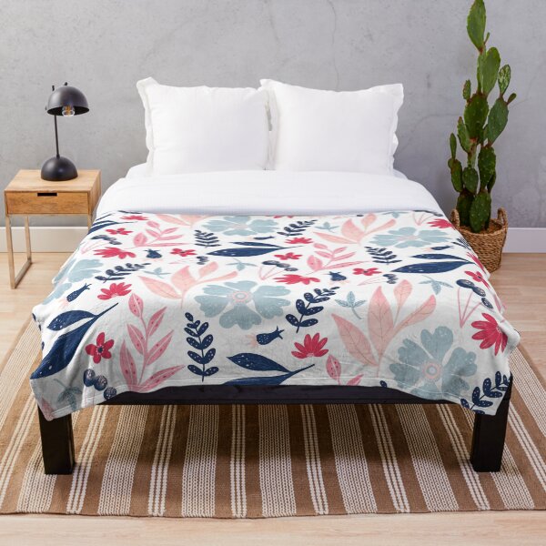 Item preview, Colorful Hand Painted Abstract Floral Spring Pattern designed and sold by Kayadis.