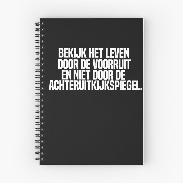 Item preview, Bekijk Het Leven Door De Voorruit En Niet Door De Achteruitkijkspiegel designed and sold by melshirt-shop.
