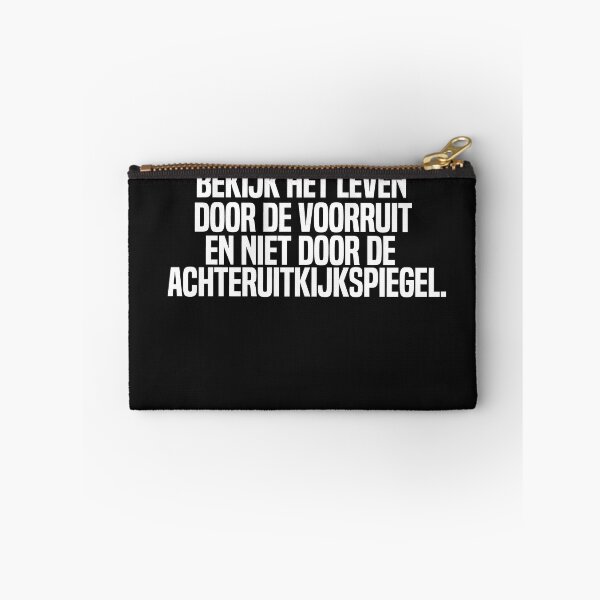 Item preview, Bekijk Het Leven Door De Voorruit En Niet Door De Achteruitkijkspiegel designed and sold by melshirt-shop.
