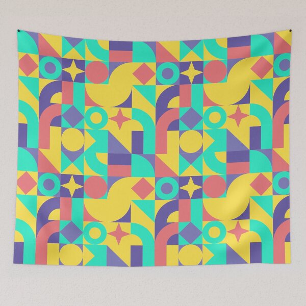 Item preview, Neo Geo Pattern Geometric Art Style Patterns designed and sold by CharJens.