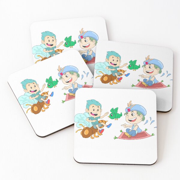 Item preview, The boy flew on the bee and Aladin was flying Riding the carpet designed and sold by Scopestor.