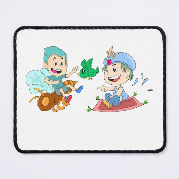 Item preview, The boy flew on the bee and Aladin was flying Riding the carpet designed and sold by Scopestor.