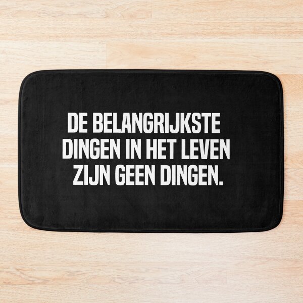 Item preview, De Belangrijkste Dingen In Het Leven Zijn Geen Dingen designed and sold by melshirt-shop.