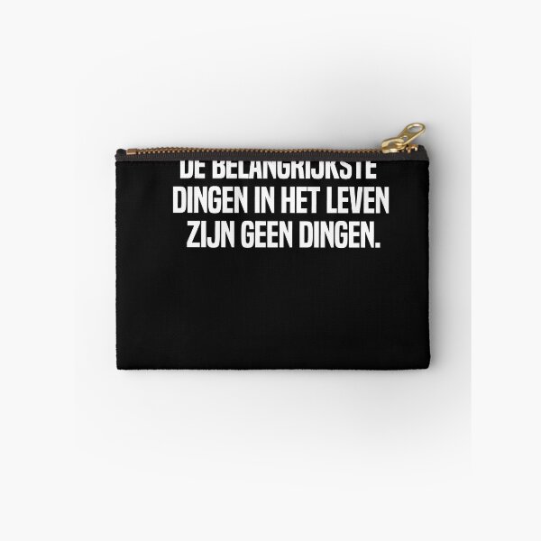 Item preview, De Belangrijkste Dingen In Het Leven Zijn Geen Dingen designed and sold by melshirt-shop.