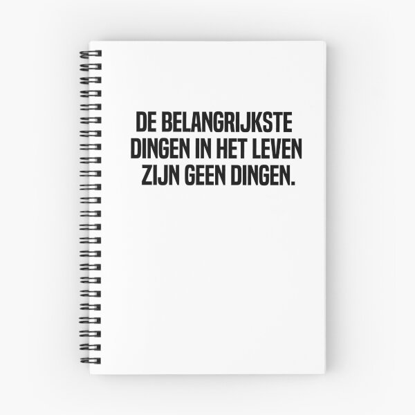 Item preview, De Belangrijkste Dingen In Het Leven Zijn Geen Dingen designed and sold by melshirt-shop.