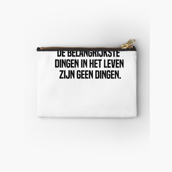 Item preview, De Belangrijkste Dingen In Het Leven Zijn Geen Dingen designed and sold by melshirt-shop.
